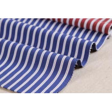 Poly/Cotton 100GSM Stripes Yarn Dyed Shirt Fabric